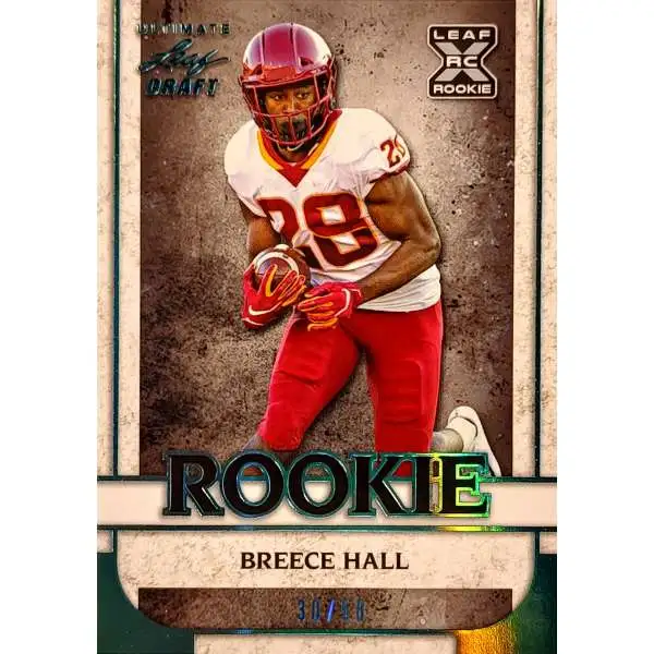 BREECE HALL RC 2022 Panini Instant Draft Night ROOKIE /759#18 NFL Jets