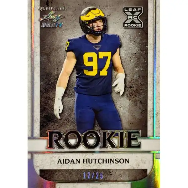 2022 Panini Prizm Rookie Gear Aidan Hutchinson #RG-AH Rookie RC