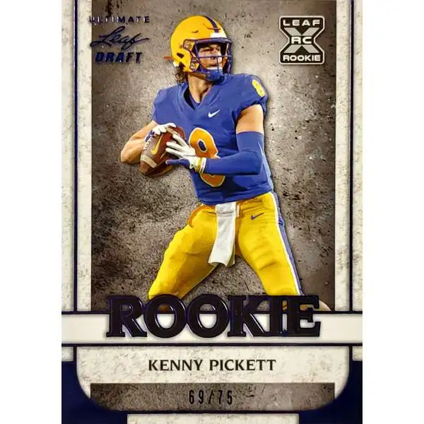NFL Leaf 2022 Ultimate Draft Football /75 Kenny Pickett #15 [Rookie]
