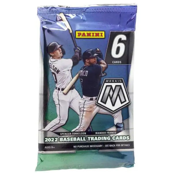 2022 Panini Mosaic Baseball 20ct. Hanger Pack