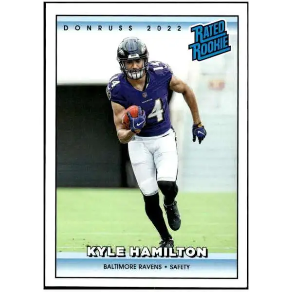 2022 PANINI INSTANT NFL DRAFT #12 KYLE HAMILTON - BALTIMORE RAVENS