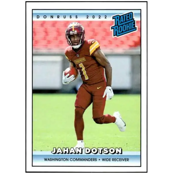 NFL Washington Commanders 2022 Instant My City Football Single Card 1 of  1860 Jahan Dotson MC-32 - ToyWiz