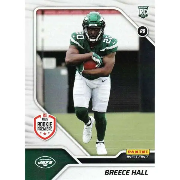 Breece Hall New York Jets Autographed 2022 Panini Illusions #75 Beckett  Fanatics Witnessed Authenticated 10 Rookie Card