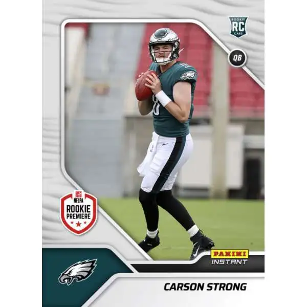 : 2023 Panini Instant Jalen Carter RC #5-Rookie Premiere RPS  First Look - Football Trading Card- Philadelphia Eagles- Print Run of Only  518 Made! Shipped in Protective Screwdown Holder! : Collectibles & Fine Art