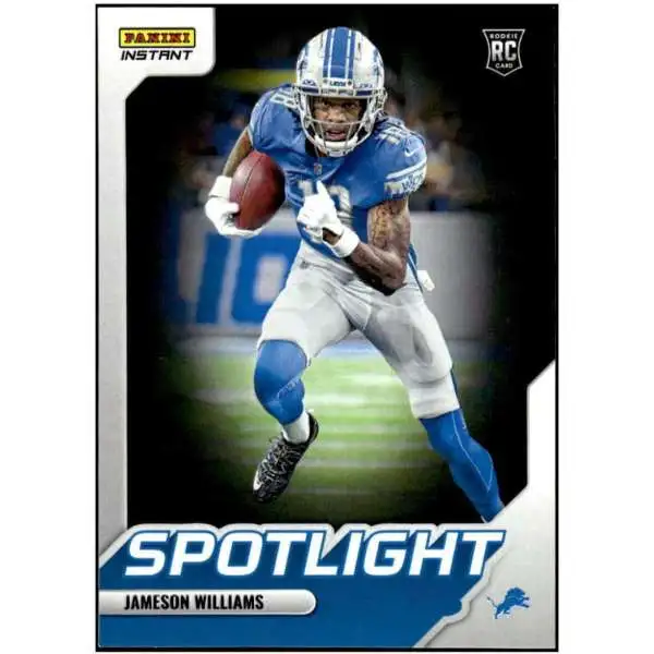 NFL 2022 Instant Football Spotlight Rookies Jameson Williams #7 [Rookie]