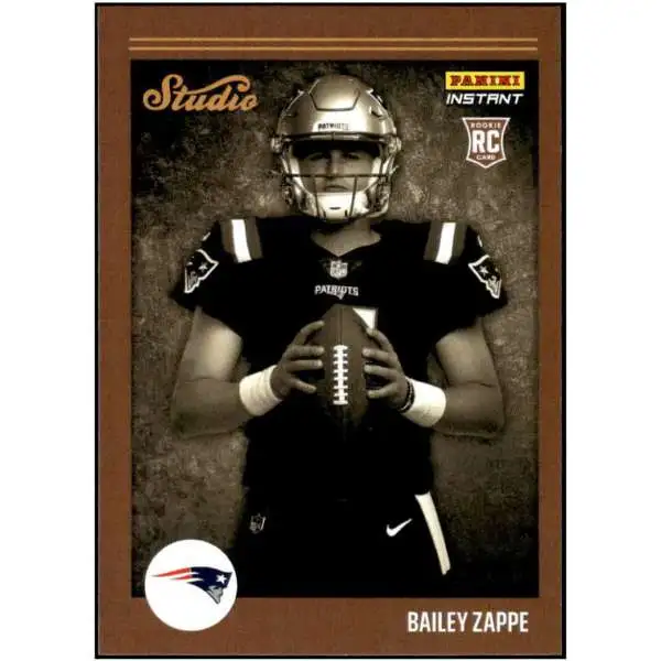 Bailey Zappe New England Patriots Autographed Custom Professional Cut –  Manchester sports card store