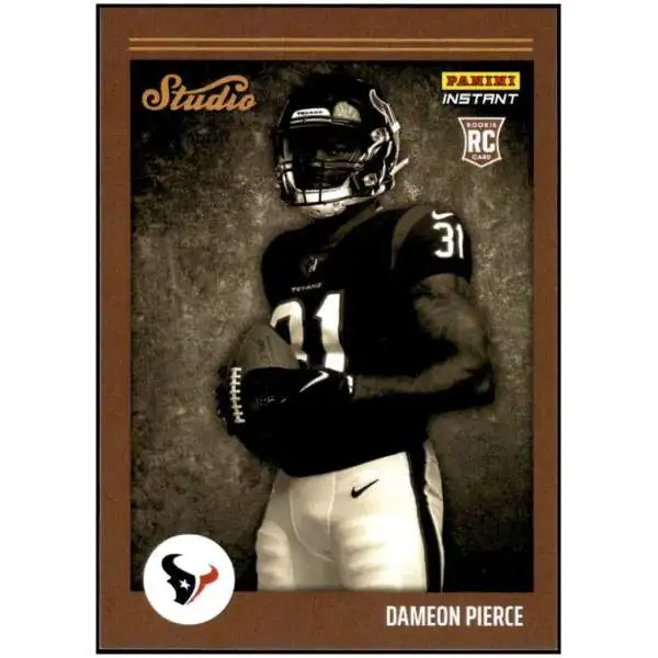 NFL 2022 Instant Studio Football Dameon Pierce S32 [Rookie Card]