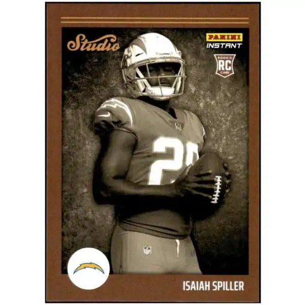 NFL 2022 Instant Studio Football Isaiah Spiller S34 [Rookie Card]