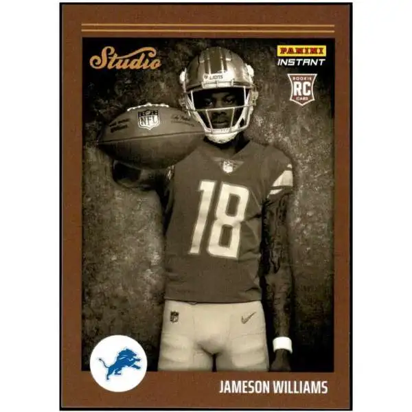 NFL 2022 Instant Studio Football Jameson Williams S7 [Rookie Card]