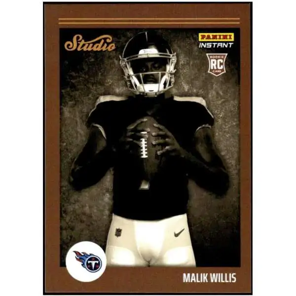 NFL 2022 Instant Studio Football Malik Willis S25 [Rookie Card]