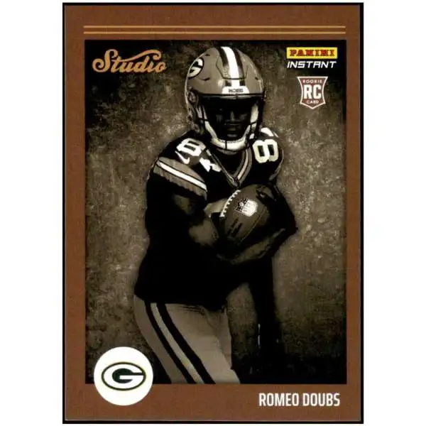 goldenautograph Romeo Doubs Autographed Green Bay Pro Style Green Football Jersey (Beckett)