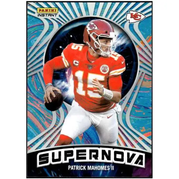 NFL Kansas City Chiefs 2022 Instant Supernova Football Patrick Mahomes II S-12