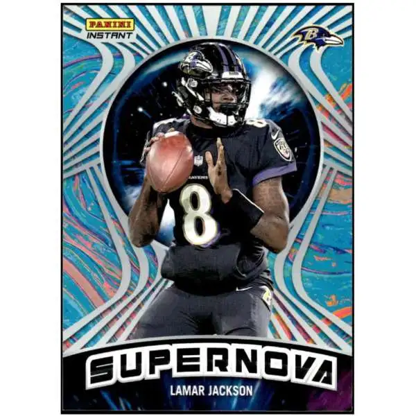 NFL 2022 Instant Supernova Football Lamar Jackson S-3