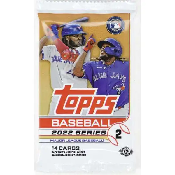 MLB Topps 2022 Series 2 Baseball Trading Card HOBBY Pack [14 Cards]