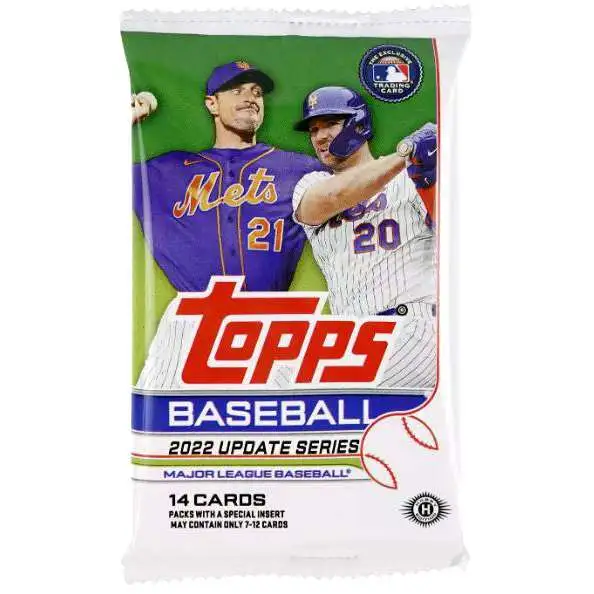 MLB Topps 2022 Update Baseball Trading Card HOBBY Pack [14 Cards]