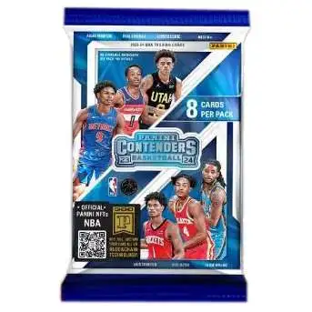 NBA Panini 2023-24 Contenders Basketball Trading Card BLASTER Pack [8 Cards]
