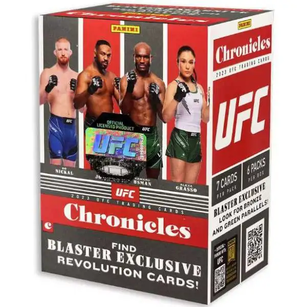 UFC Panini 2023 Chronicles Trading Card BLASTER Box [6 Packs]