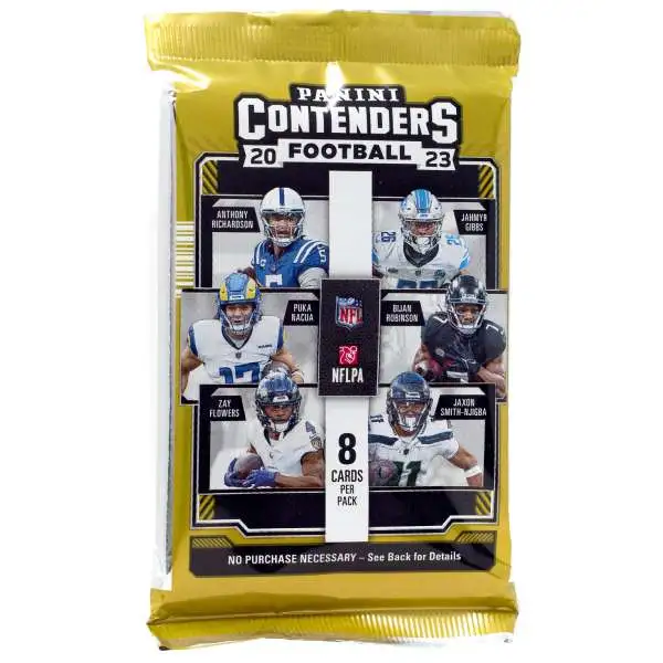NFL Panini 2023 Contenders Football Trading Card BLASTER Pack [8 Cards]