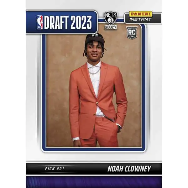 NBA 2023-24 Instant Draft Night Basketball Noah Clowney Exclusive #18 [Rookie, Pick #21]