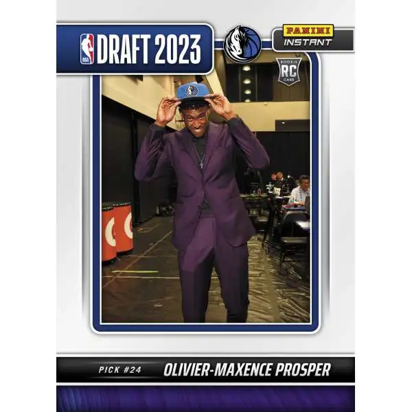 NBA 2023-24 Instant Draft Night Basketball Olivier-Maxence Prosper Exclusive #21 [Rookie, Pick #24]