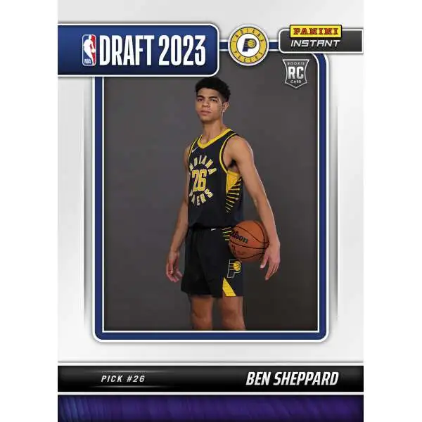 NBA 2023-24 Instant Draft Night Basketball Ben Sheppard Exclusive #26 [Rookie, Pick #26]