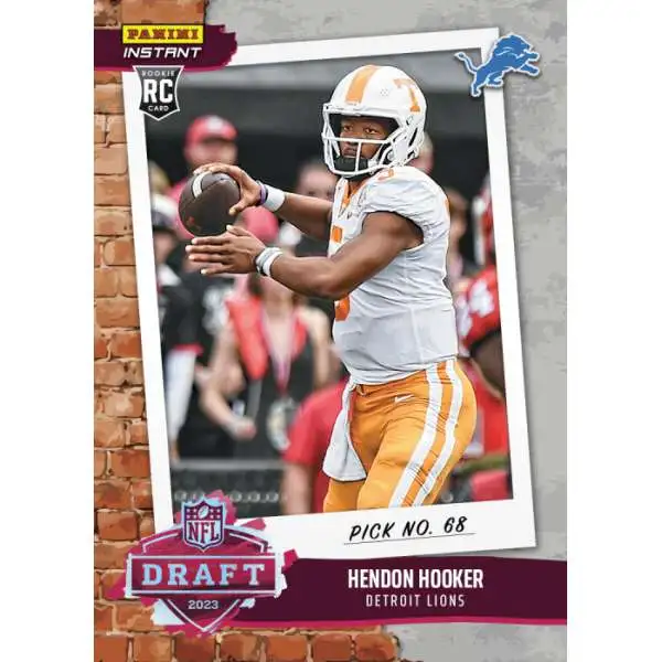 AIDAN HUTCHINSON RC 2022 Panini Instant Draft Night ROOKIE /3171#2 NFL Lions