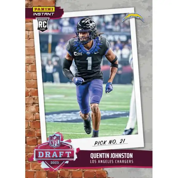 Nfl San Diego Chargers 2023 Instant Rps First Look Football Single Card 