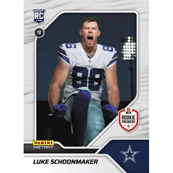 NFL Dallas Cowboys 2023 Instant RPS First Look Football Luke Schoonmaker #18 [Rookie Card]