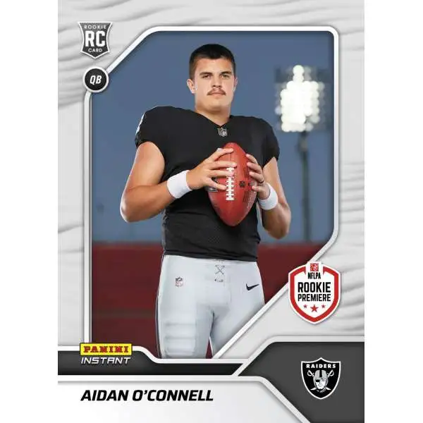 NFL Las Vegas Raiders 2023 Instant RPS First Look Football Aidan O'Connell #34 [Rookie Card]