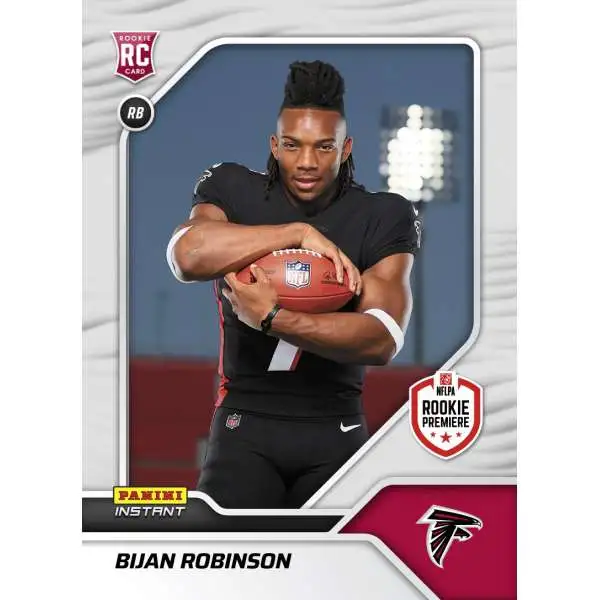 NFL Atlanta Falcons 2023 Instant RPS First Look Football Bijan Robinson #4 [Rookie Card]