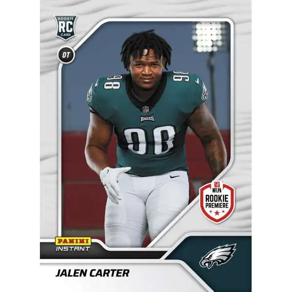 : CARSON STRONG RC RC 2022 Panini Instant RPS First Look ROOKIE  /833#FL42 Eagles NM+-MT+ NFL Football Rookie Premiere Set : Collectibles &  Fine Art