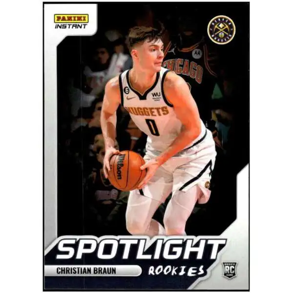 NBA 2022-23 Instant Spotlight Basketball Christian Braun #21 [Rookie]