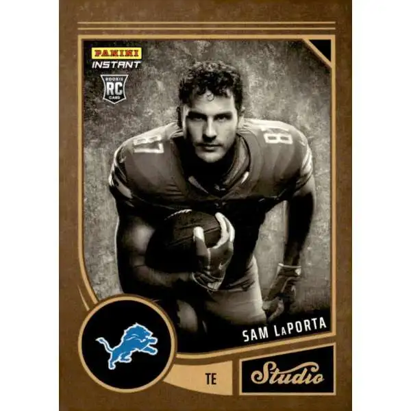 NFL 2023 Instant Studio Football Sam LaPorta #21 [Rookie]