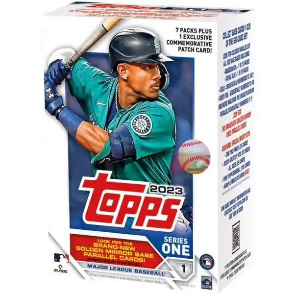 MLB Topps 2023 Series 1 Baseball Trading Card RETAIL Pack 16 Cards ToyWiz