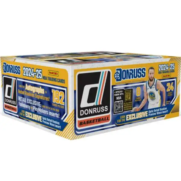 NBA Panini 2024-25 Donruss Basketball Trading Card RETAIL Box [24 Packs]