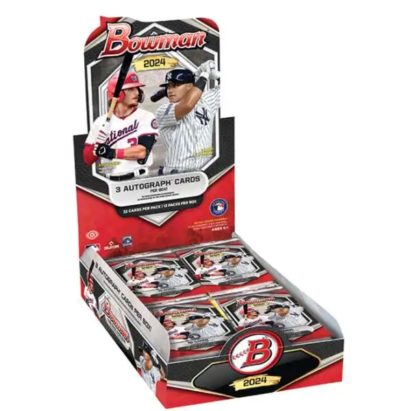 MLB Topps 2024 Bowman Baseball Trading Card HOBBY Box 24 Packs ToyWiz