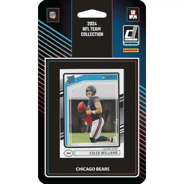 NFL 2024 Donruss Football Chicago Bears Trading Card Team Set