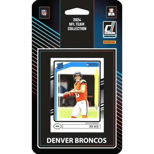 NFL Denver Broncos 2024 Donruss Football Trading Card Team Set [Denver Broncos]