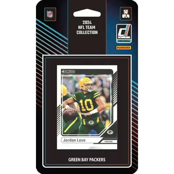 NFL Green Bay Packers 2024 Donruss Football Trading Card Team Set