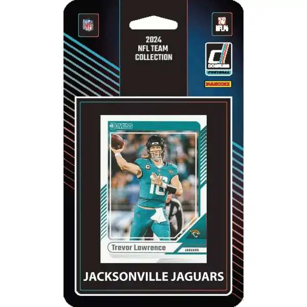 NFL Jacksonville Jaguars 2024 Donruss Football Trading Card Team Set