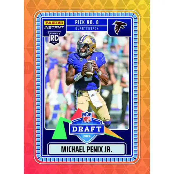 NFL 2024 Instant Draft Night Football Michael Penix Jr. NFLDN-14 [Rookie]