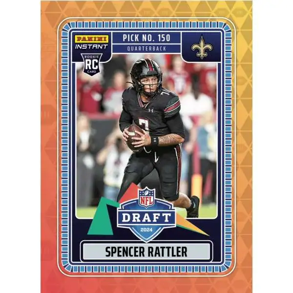 NFL 2024 Instant Draft Night Football Spencer Rattler NFLDN-23 [Rookie]