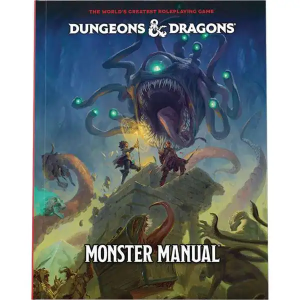 Dungeons & Dragons 2024 Edition Monster Manual Hardcover Roleplaying Book [Standard Cover] (Pre-Order ships February)