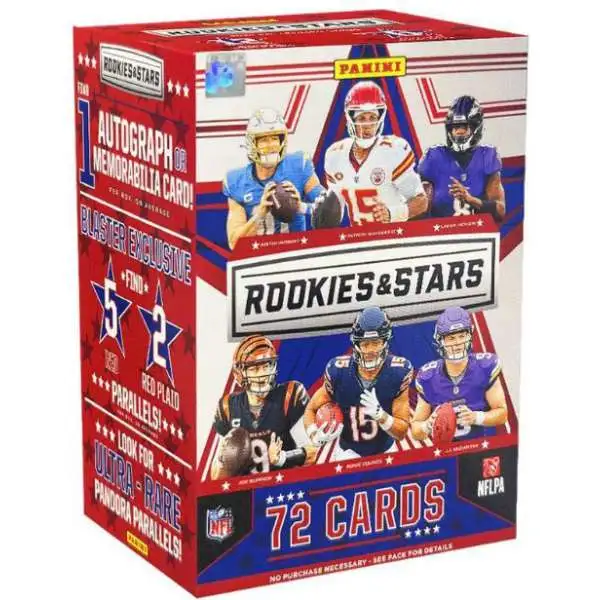 NFL Panini 2024 Rookies & Stars Football Trading Card BLASTER Box [6 Packs]