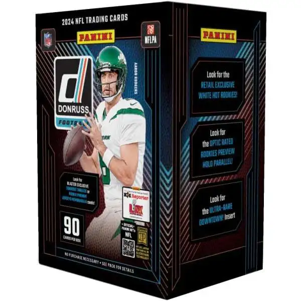 NFL Panini 2024 Donruss Football Trading Card BLASTER Box [6 Packs]