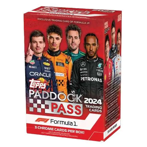 Formula 1 Topps 2024 Paddock Pass Trading Card BLASTER Box [6 Packs]