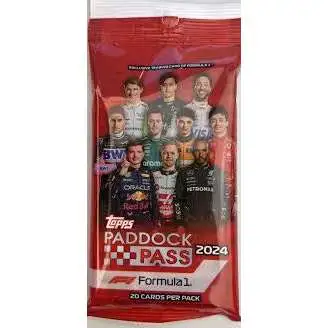 Formula 1 Topps 2024 Paddock Pass Trading Card HOBBY Pack [8 Cards]