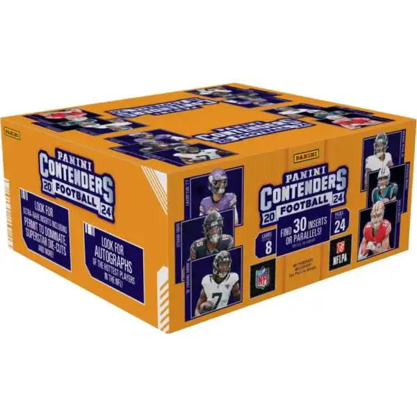 NFL Panini 2024 Contenders Football Trading Card RETAIL Box [24 Packs]