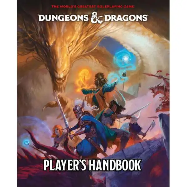 Dungeons & Dragons 2024 Edition Player's Handbook Hardcover Roleplaying Book [Standard Cover]