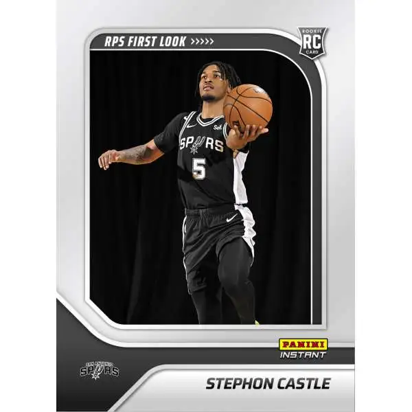 NBA 2024-25 Instant RPS First Look Basketball Stephon Castle RPS-4 [Rookie]